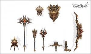 Gracia Final - New Weapons